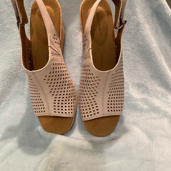 Rockport NWOT perf. Leather Slingback Sa… - Picture 3 of 8